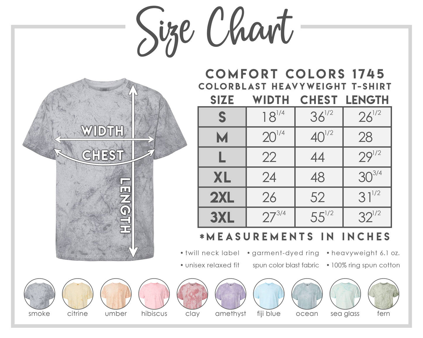 Comfort Colors Colorsplash Tee
