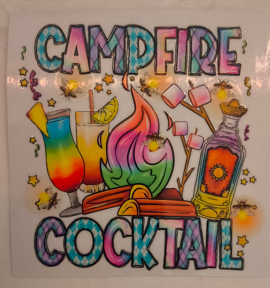 Campfire Cocktail, decal