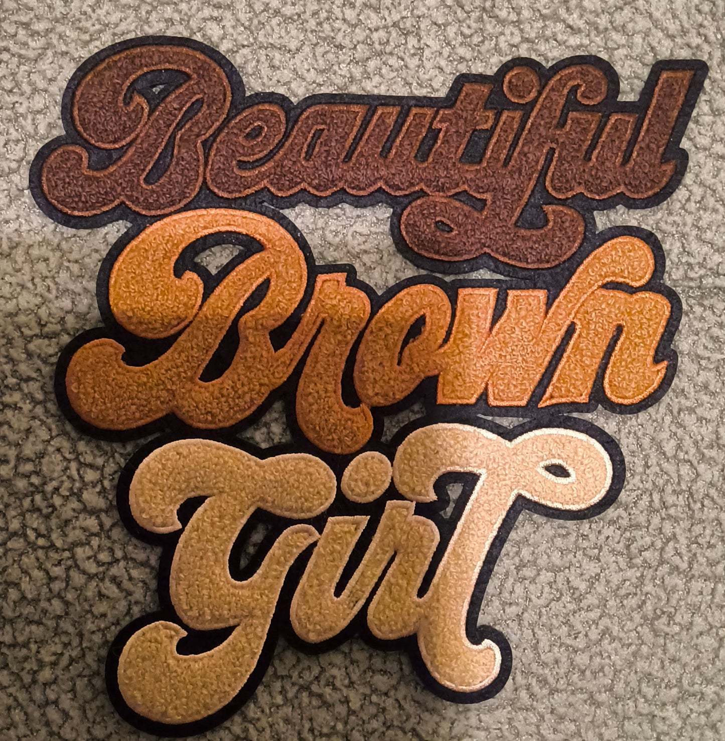 Beautiful Brown Girl Patch