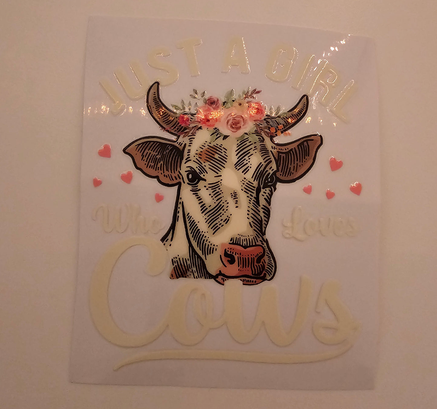 Just a girl who loves....decal