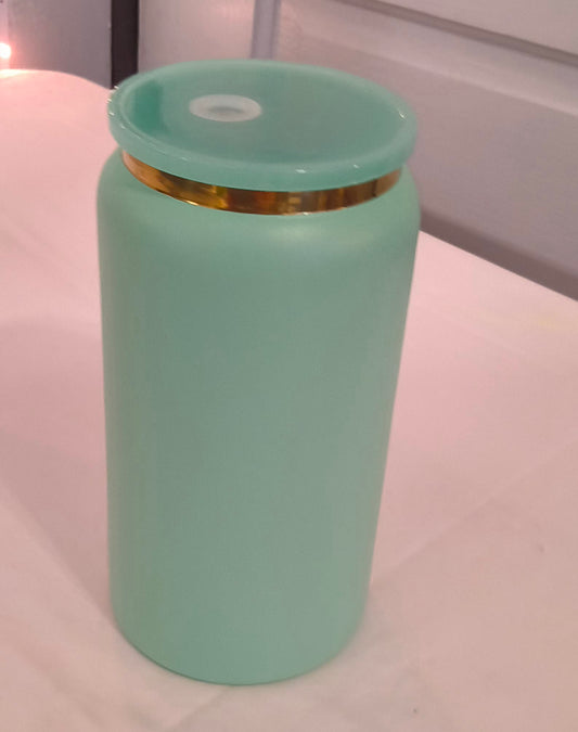 16oz mint green stainless steel