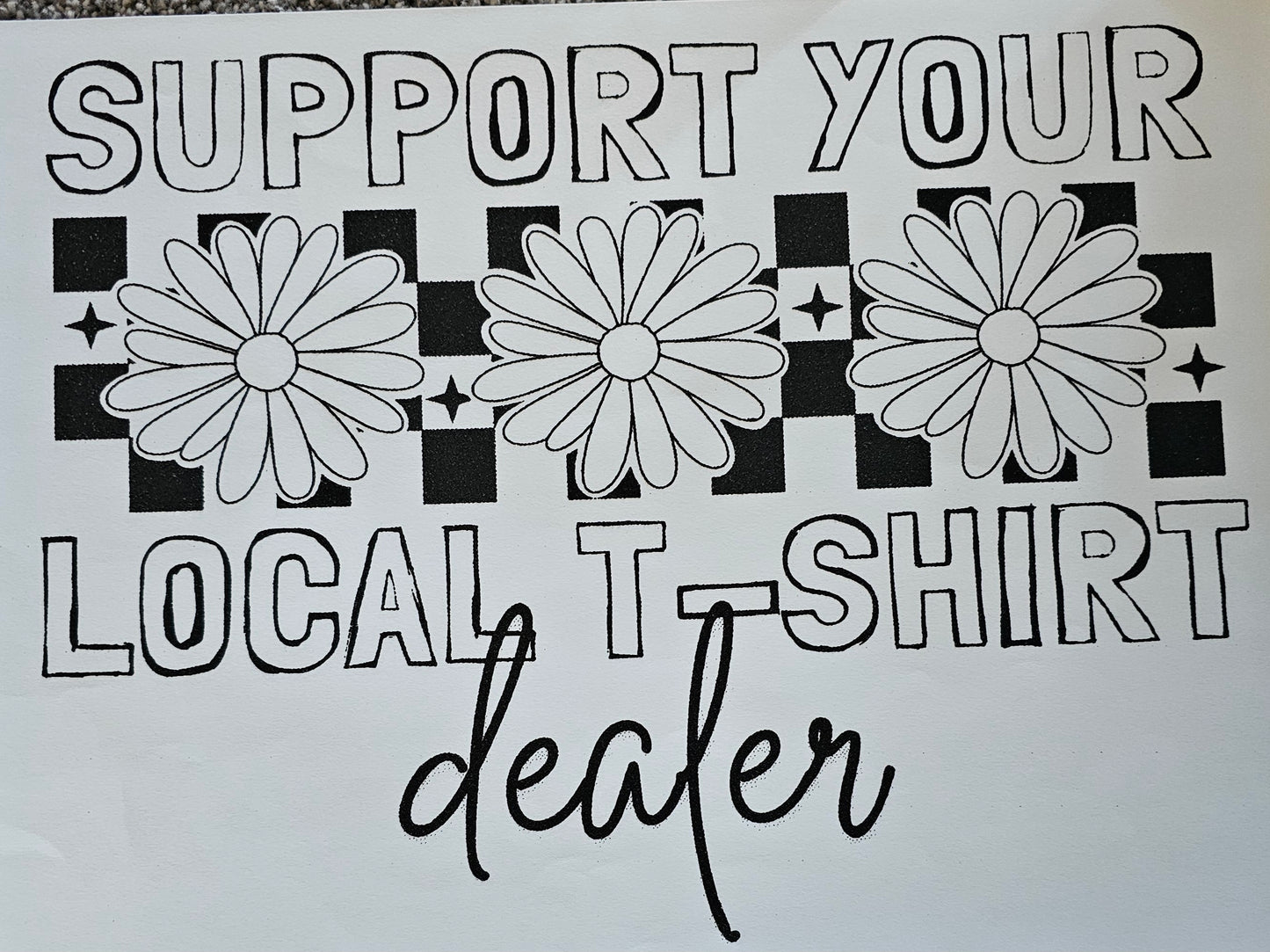 Support your local.....