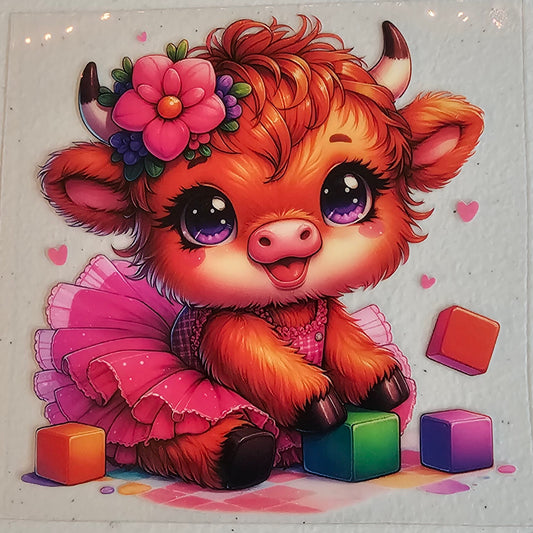 Cow decal