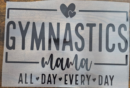 Gymnastics mama