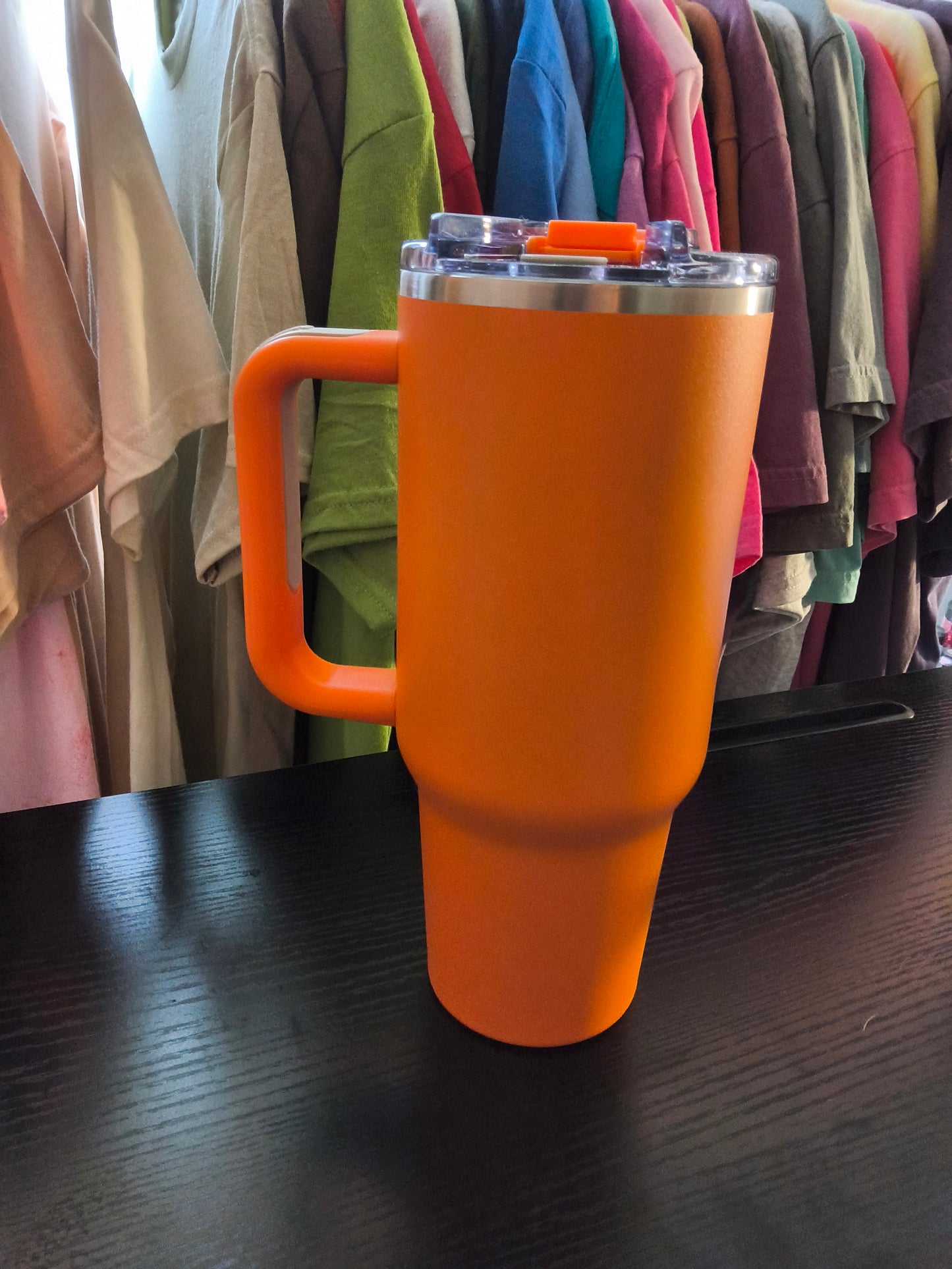 40oz stainless steel HOGG, sangria sunset