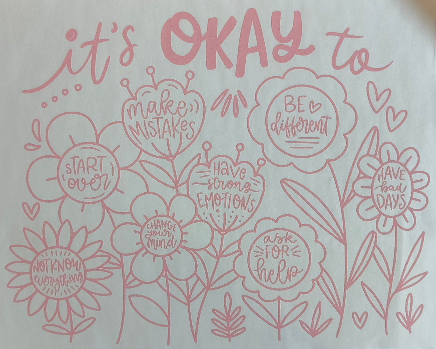 It's okay......