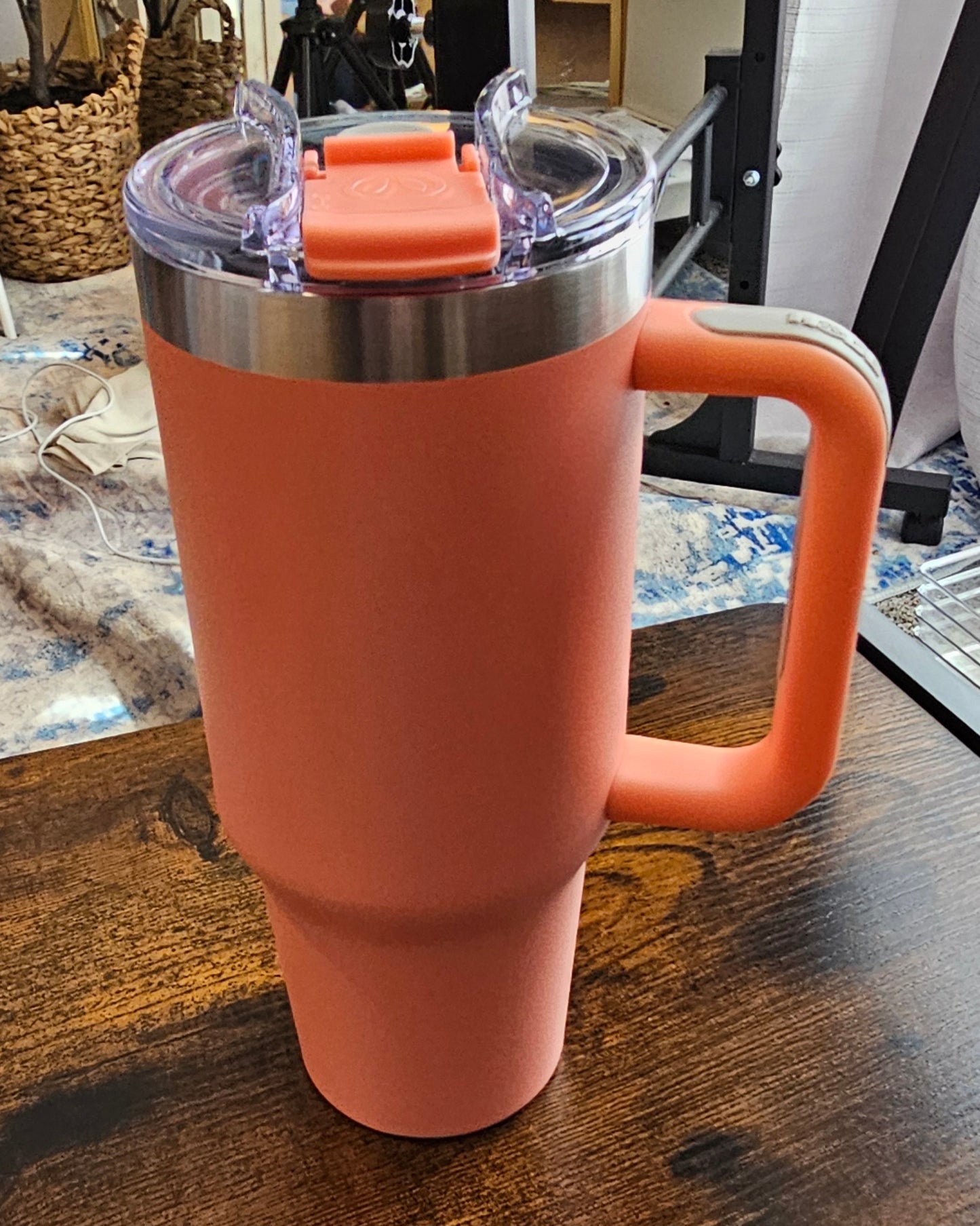 40oz stainless, desert flower