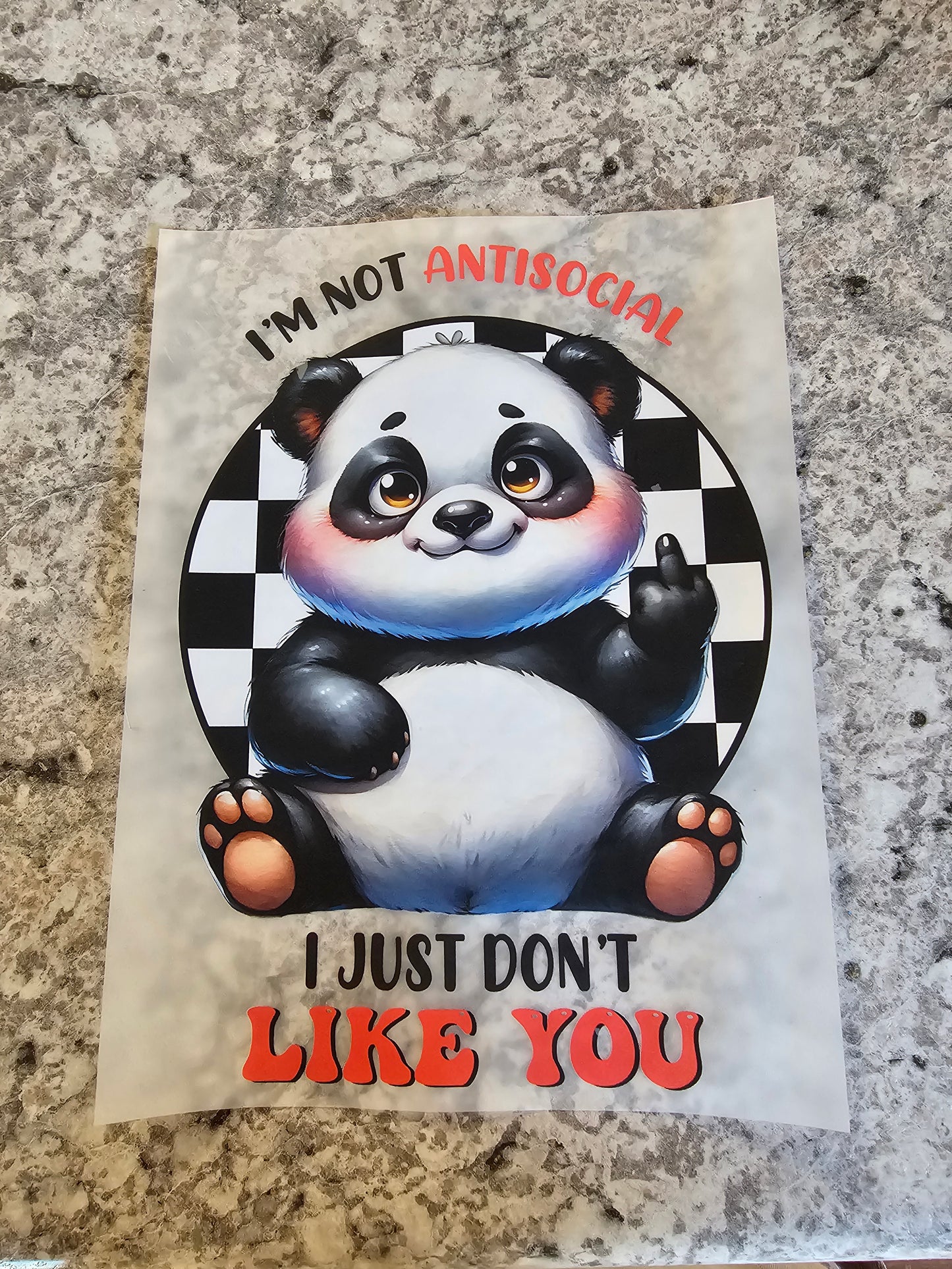 I just don't like you