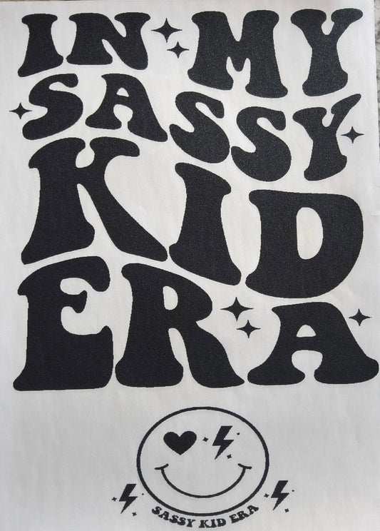 In my sassy kid era.....