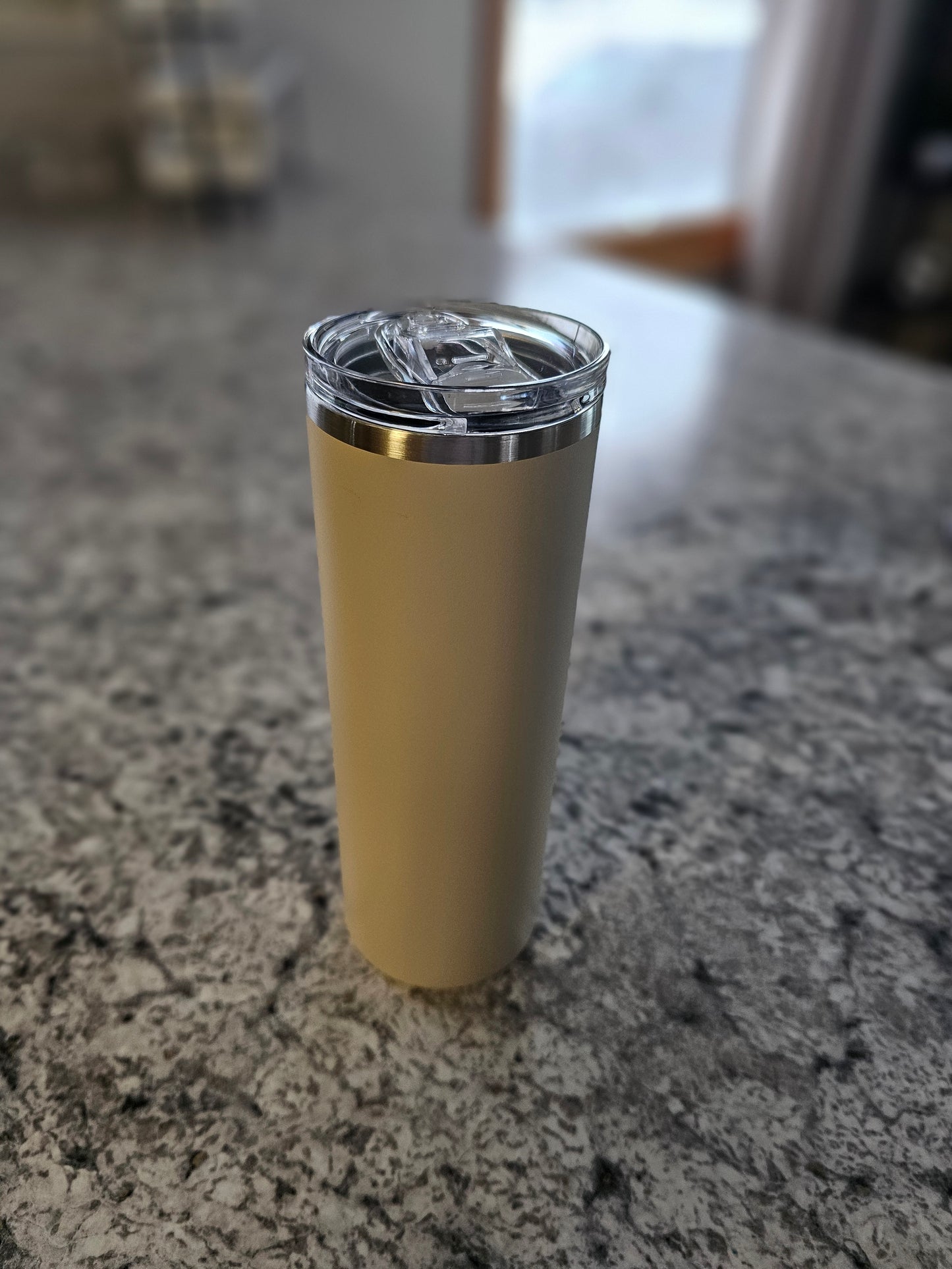 20oz stainless steel, beige