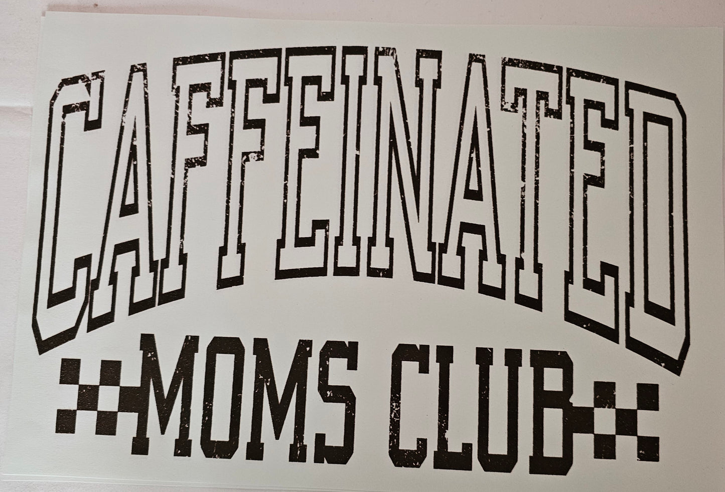 Caffeinated Moms Club, brown