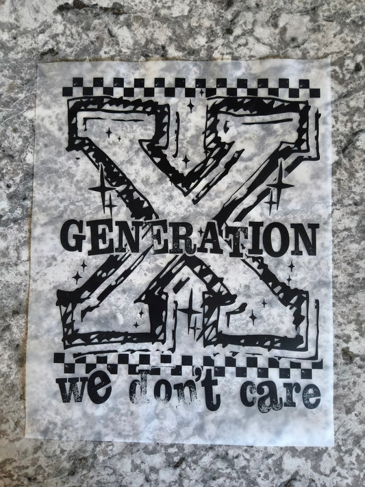 Generation X....