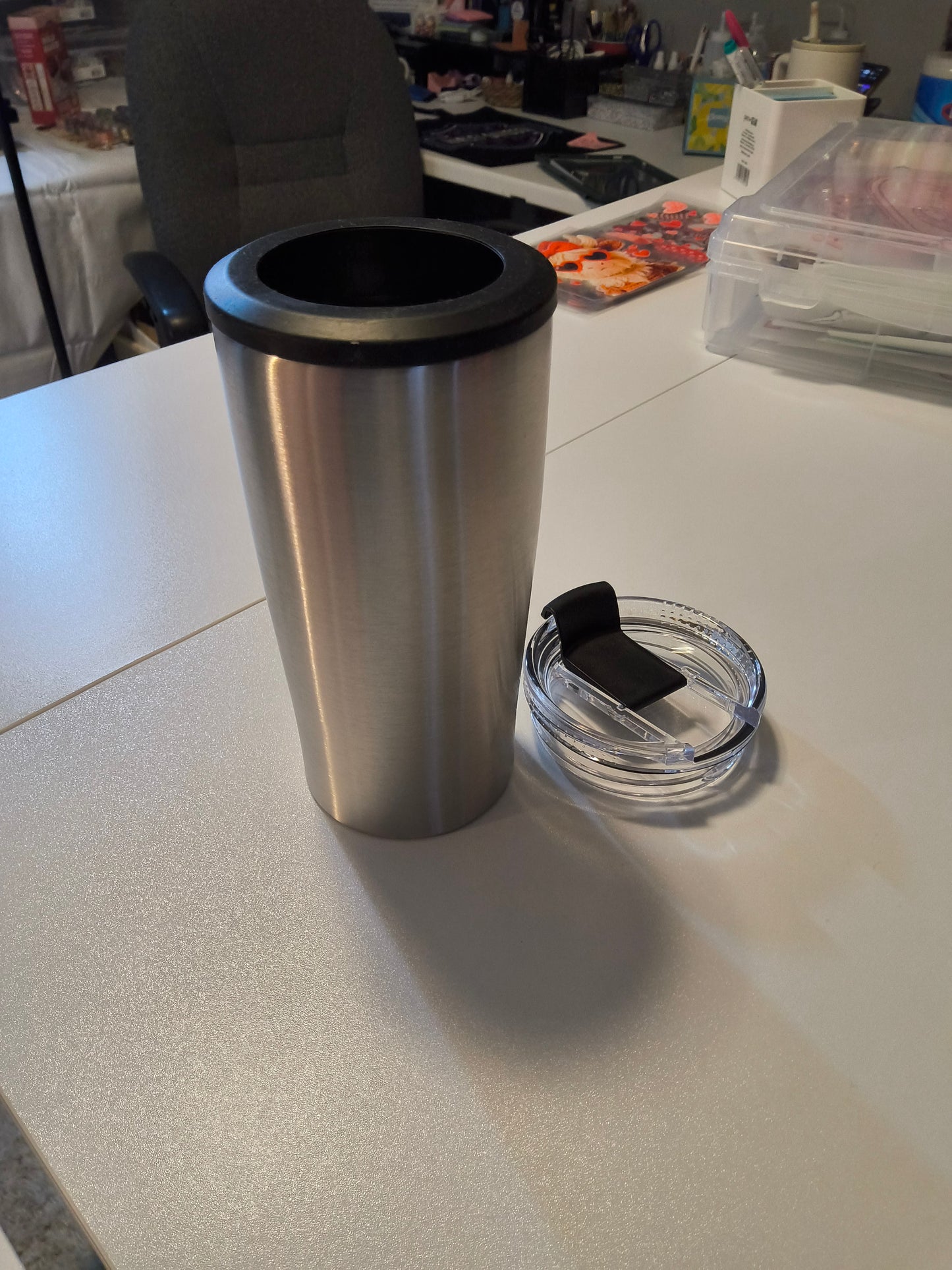 4 n 1 can coozie, stainless steel