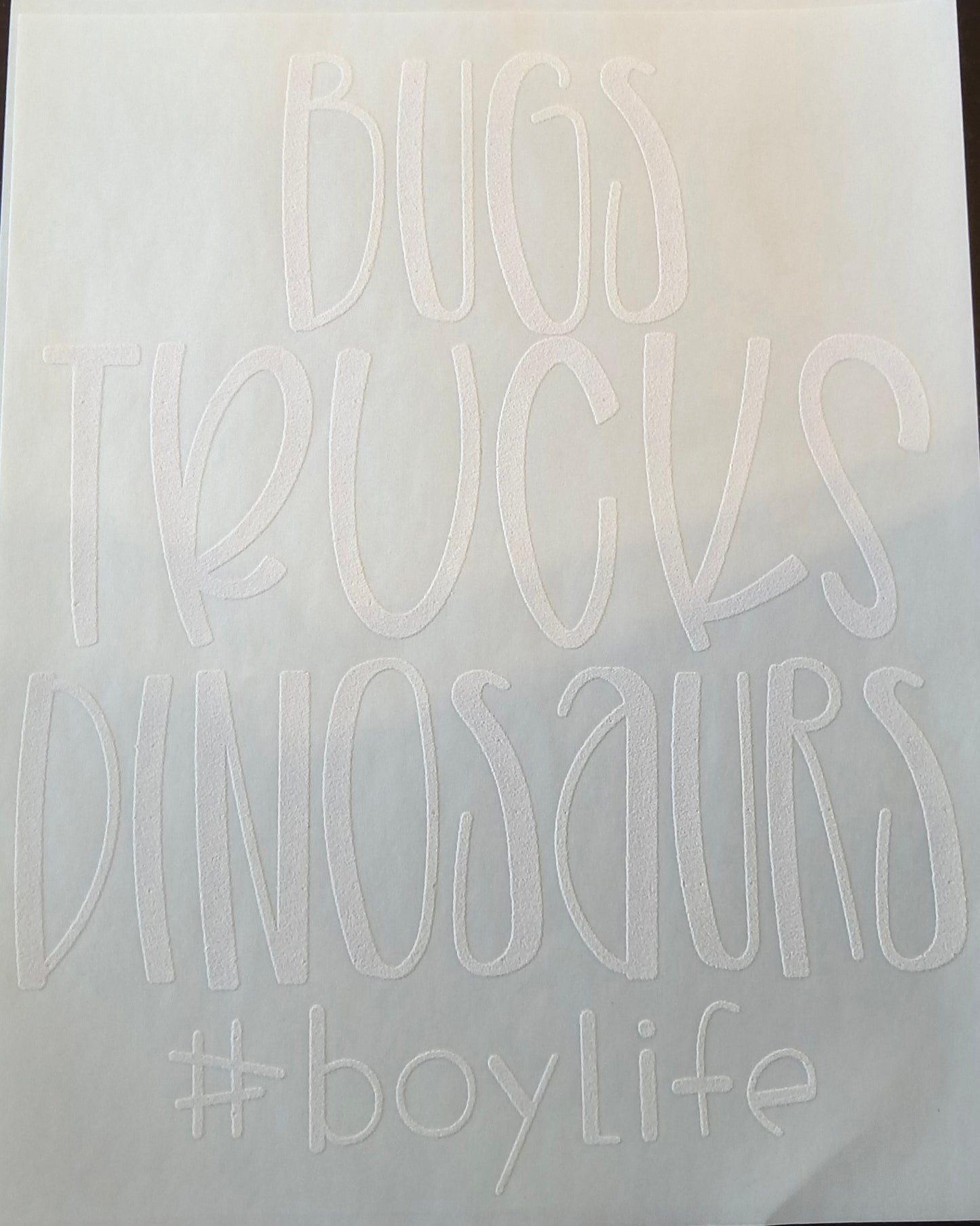 Bugs, Trucks, Dinosaurs