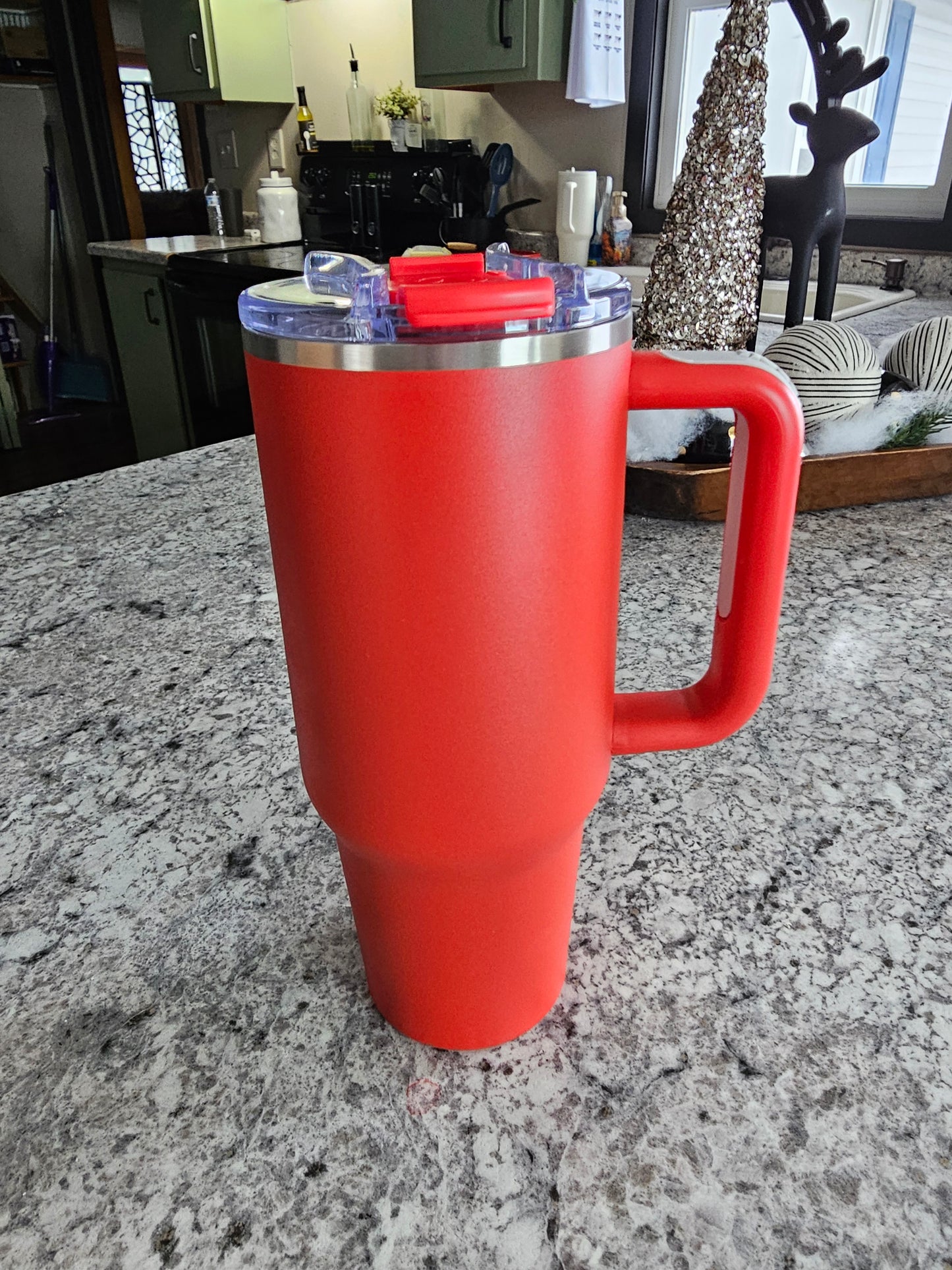 HOGG 40oz Red, stainless Steel
