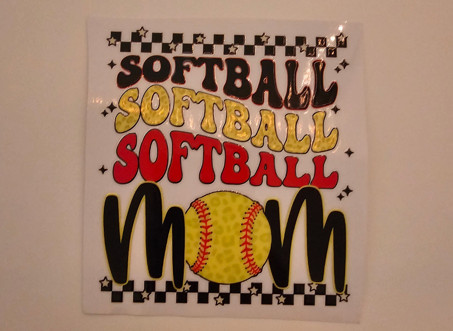 Softball Mom Decal