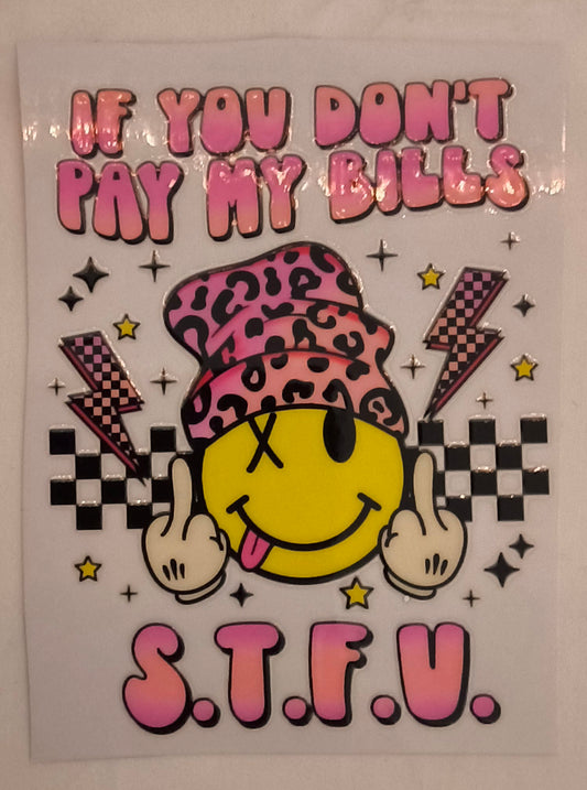If you don't pay.......decal