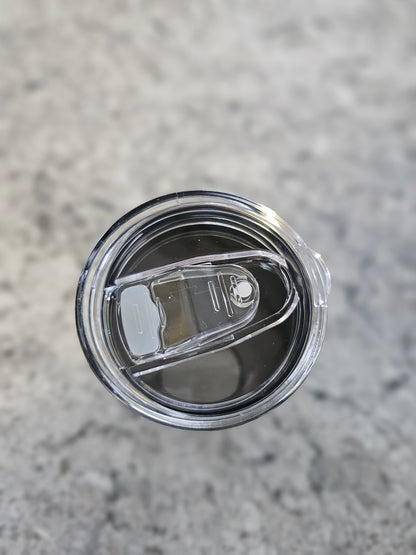20oz stainless steel, white