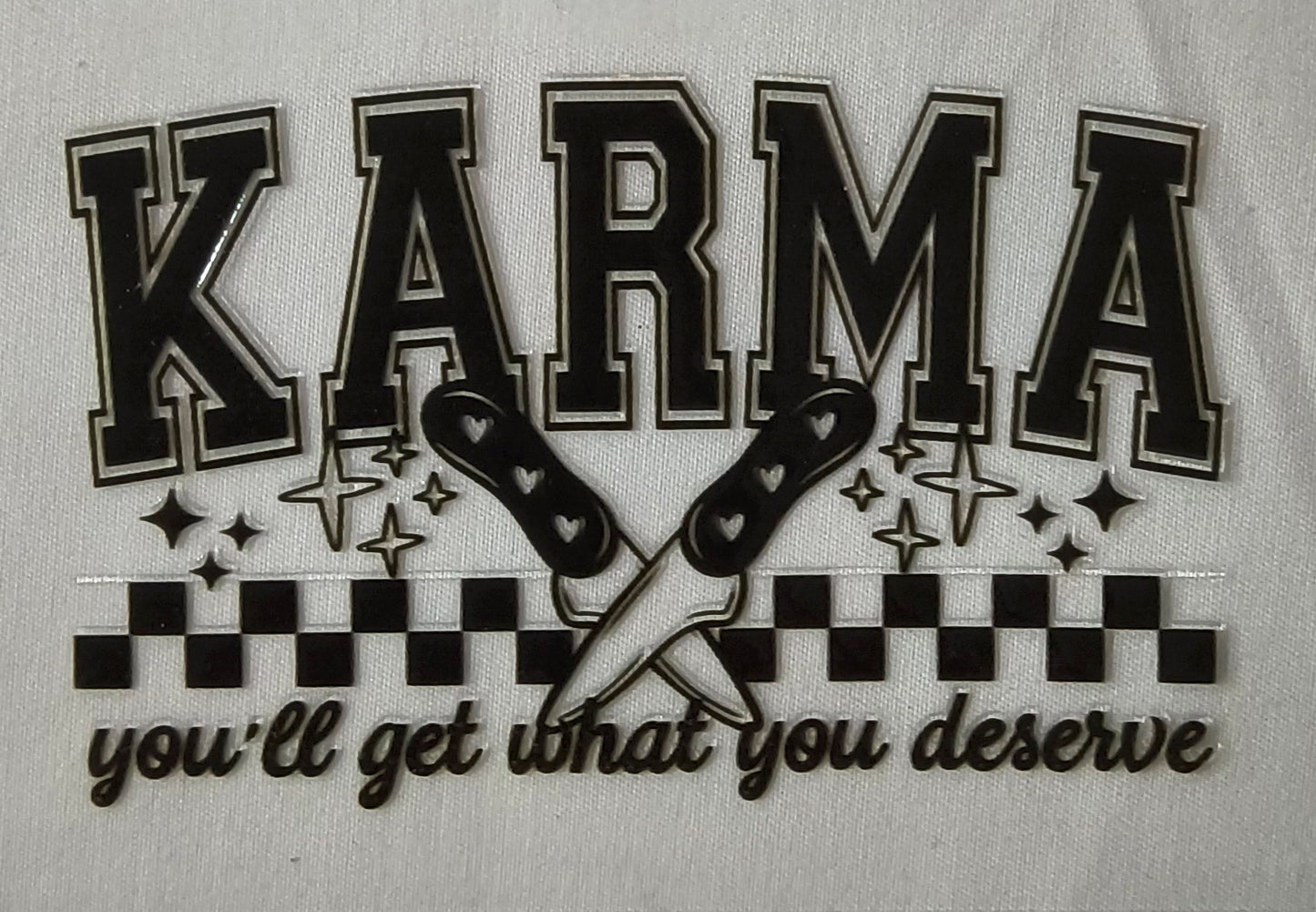 Karma, decal