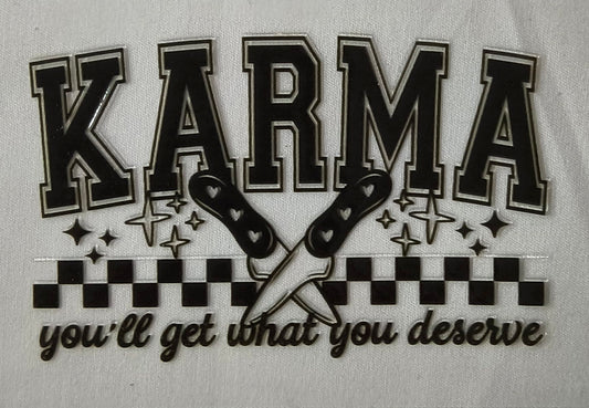 Karma, decal