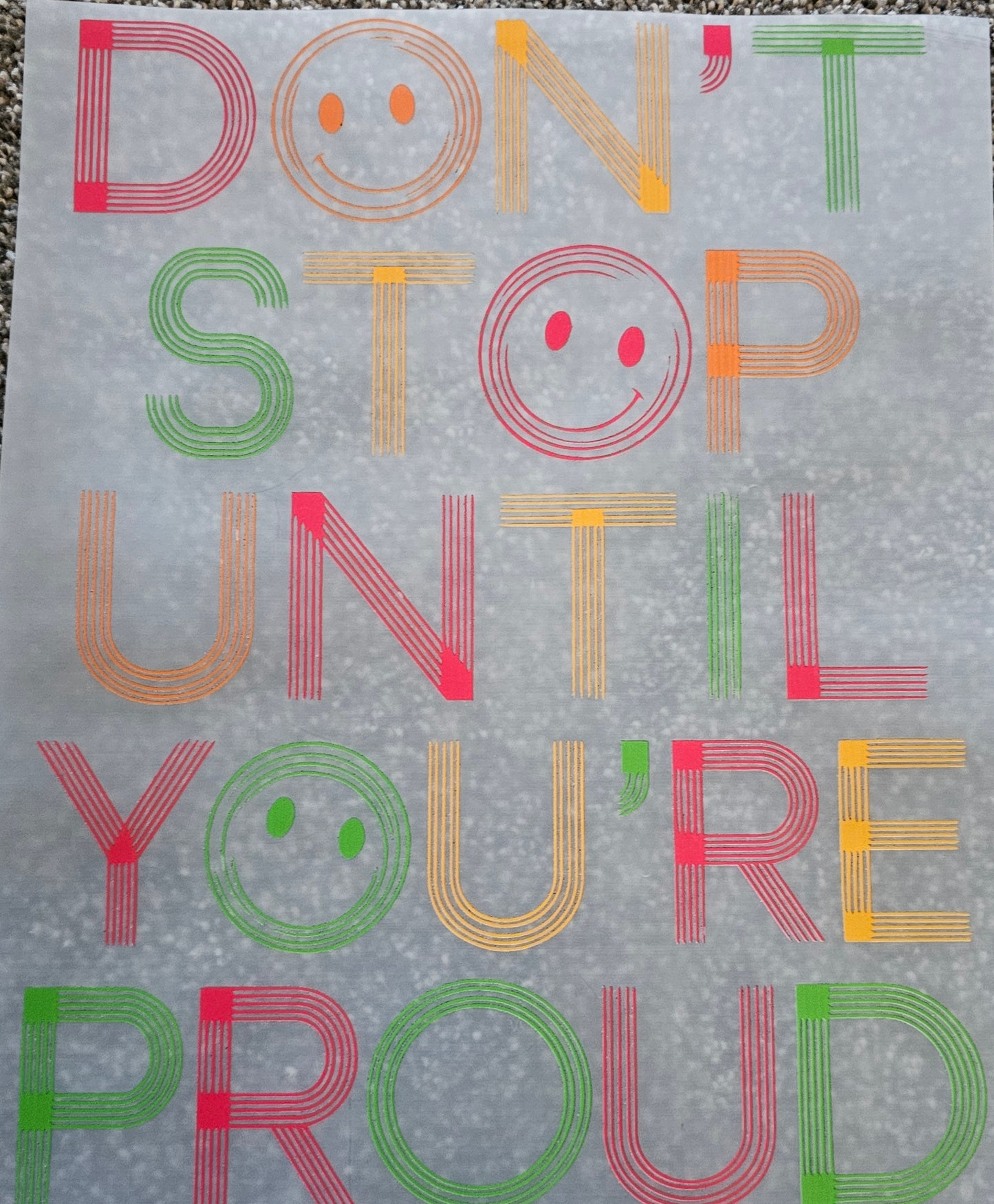 Dont Stop Until.....