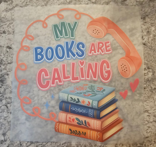 My books are calling....
