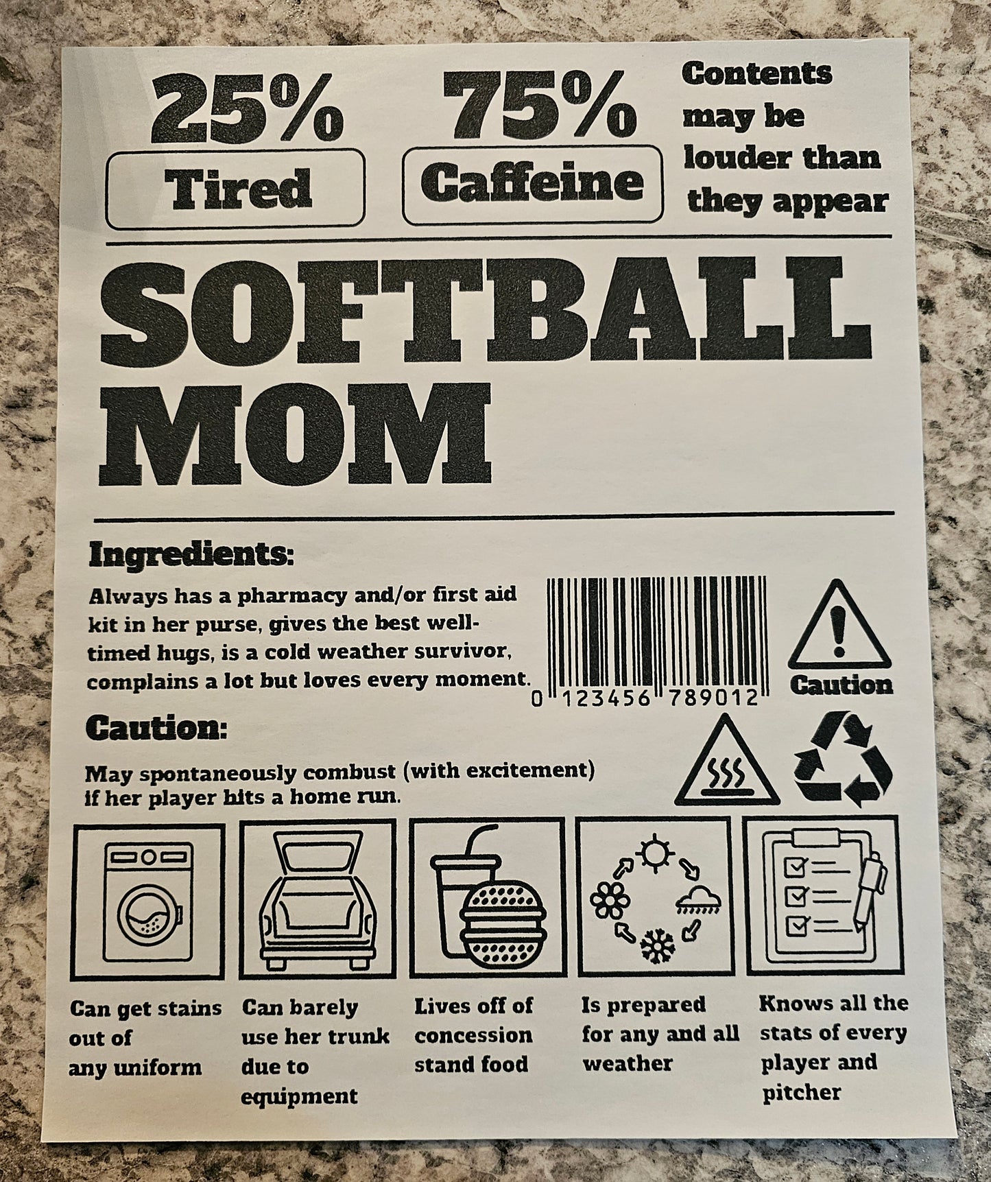 Softball Mom