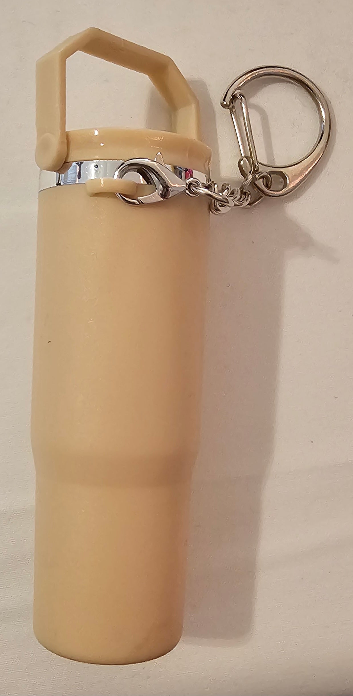 Tan Top Handle w/ silver hardware