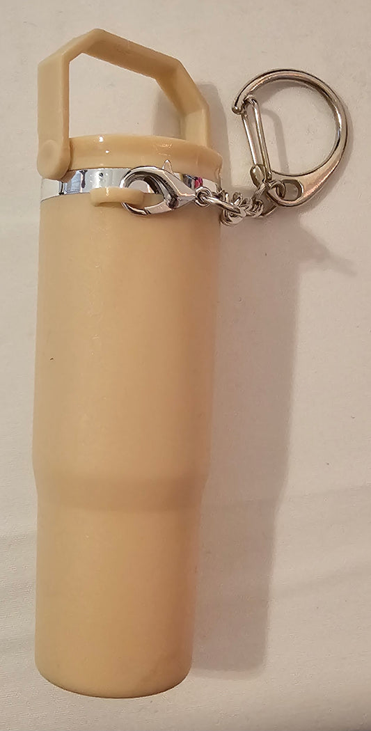 Tan Top Handle w/ silver hardware