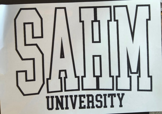 SAHM....