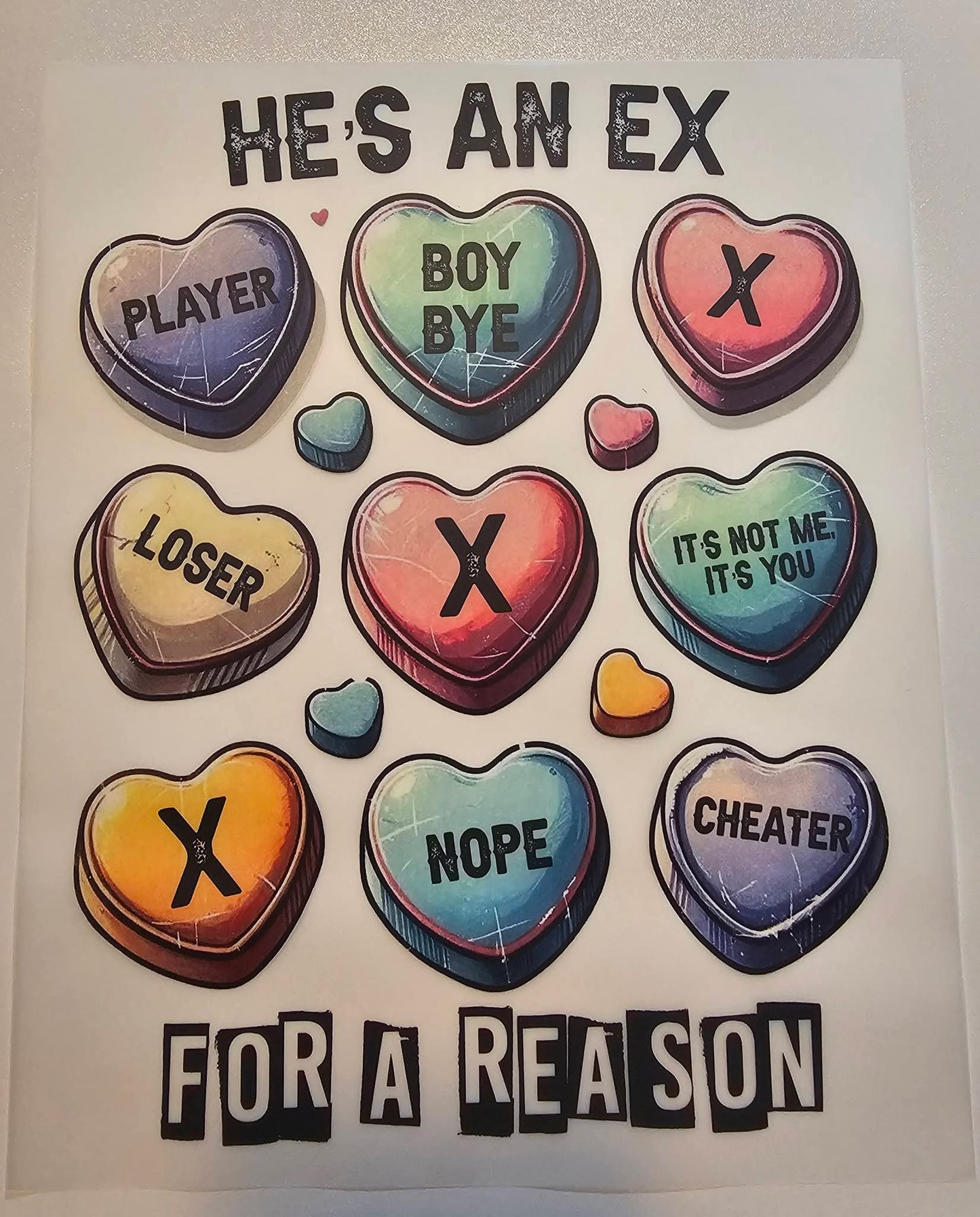 He's an ex for a reason